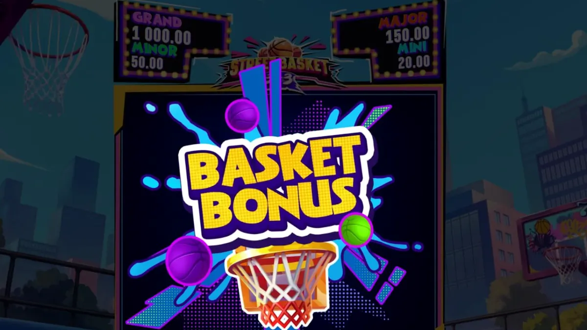 Street Basket 3x3 slot machine urban basketball theme