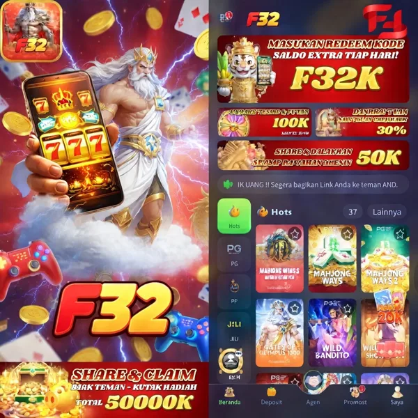 F32 WD Cepat DANA OVO GoPay