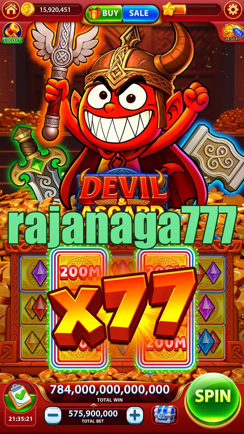 rajanaga777 Tangkapan Layar - APK Resmi